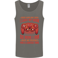 Antisocial Gamer Gaming Leave My Room Mens Vest Tank Top Charcoal