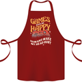 Antisocial Gamer Video Gaming Joypad Cotton Apron 100% Organic Maroon