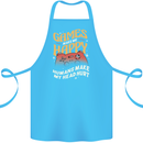 Antisocial Gamer Video Gaming Joypad Cotton Apron 100% Organic Turquoise