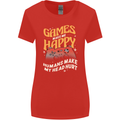 Antisocial Gamer Video Gaming Joypad Womens Wider Cut T-Shirt Red