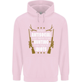 Antisocial I Prefer to Go Hunting Hunter Childrens Kids Hoodie Light Pink