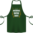 Antisocial I Prefer to Go Hunting Hunter Cotton Apron 100% Organic Forest Green
