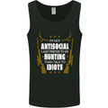 Antisocial I Prefer to Go Hunting Hunter Mens Vest Tank Top Black
