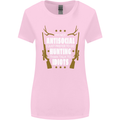 Antisocial I Prefer to Go Hunting Hunter Womens Wider Cut T-Shirt Light Pink