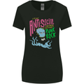 Antisocial Punk Rock Skinhead Octopus Womens Wider Cut T-Shirt Black