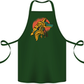 Anubis Ancient Egypt Egyption God Mythology Cotton Apron 100% Organic Forest Green