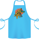 Anubis Ancient Egypt Egyption God Mythology Cotton Apron 100% Organic Turquoise