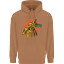 Anubis Ancient Egypt Egyption God Mythology Mens 80% Cotton Hoodie Caramel Latte