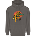 Anubis Ancient Egypt Egyption God Mythology Mens 80% Cotton Hoodie Charcoal