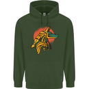 Anubis Ancient Egypt Egyption God Mythology Mens 80% Cotton Hoodie Forest Green