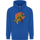 Anubis Ancient Egypt Egyption God Mythology Mens 80% Cotton Hoodie Royal Blue