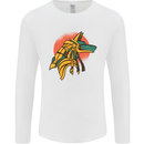 Anubis Ancient Egypt Egyption God Mythology Mens Long Sleeve T-Shirt White