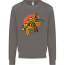 Anubis Ancient Egypt Egyption God Mythology Mens Sweatshirt Jumper Charcoal