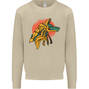 Anubis Ancient Egypt Egyption God Mythology Mens Sweatshirt Jumper Sand