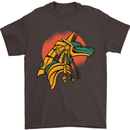 Anubis Ancient Egypt Egyption God Mythology Mens T-Shirt Cotton Gildan Dark Chocolate