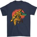Anubis Ancient Egypt Egyption God Mythology Mens T-Shirt Cotton Gildan Navy Blue