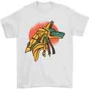 Anubis Ancient Egypt Egyption God Mythology Mens T-Shirt Cotton Gildan White