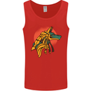 Anubis Ancient Egypt Egyption God Mythology Mens Vest Tank Top Red