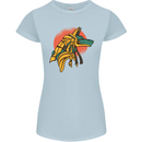 Anubis Ancient Egypt Egyption God Mythology Womens Petite Cut T-Shirt Light Blue