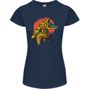 Anubis Ancient Egypt Egyption God Mythology Womens Petite Cut T-Shirt Navy Blue