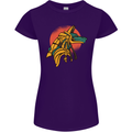 Anubis Ancient Egypt Egyption God Mythology Womens Petite Cut T-Shirt Purple