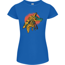 Anubis Ancient Egypt Egyption God Mythology Womens Petite Cut T-Shirt Royal Blue