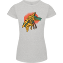 Anubis Ancient Egypt Egyption God Mythology Womens Petite Cut T-Shirt Sports Grey