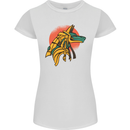 Anubis Ancient Egypt Egyption God Mythology Womens Petite Cut T-Shirt White