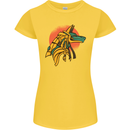 Anubis Ancient Egypt Egyption God Mythology Womens Petite Cut T-Shirt Yellow