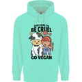 Anything That Farts Funny Vegan Vegetarian Childrens Kids Hoodie Peppermint