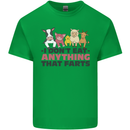 Anything That Farts Funny Vegan Vegetarian Kids T-Shirt Childrens Irish Green