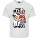 Anything That Farts Funny Vegan Vegetarian Kids T-Shirt Childrens White