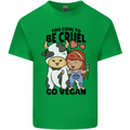 Anything That Farts Funny Vegan Vegetarian Mens Cotton T-Shirt Tee Top Irish Green