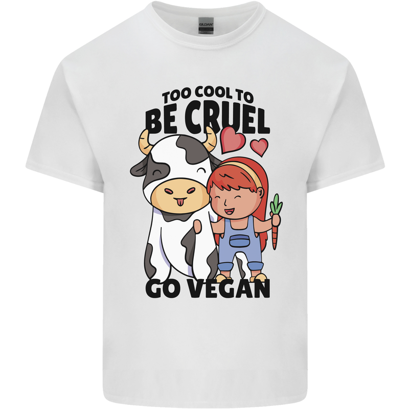 Anything That Farts Funny Vegan Vegetarian Mens Cotton T-Shirt Tee Top White