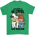 Anything That Farts Funny Vegan Vegetarian Mens T-Shirt 100% Cotton Irish Green