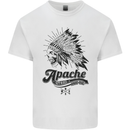 Apache Apparel Motorbike Motorcycle Biker Kids T-Shirt Childrens White