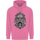 Ape Mandala Art Childrens Kids Hoodie Azalea