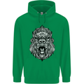 Ape Mandala Art Childrens Kids Hoodie Irish Green