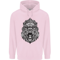 Ape Mandala Art Childrens Kids Hoodie Light Pink