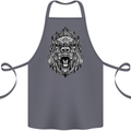 Ape Mandala Art Cotton Apron 100% Organic Steel