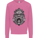 Ape Mandala Art Mens Sweatshirt Jumper Azalea