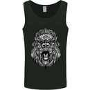 Ape Mandala Art Mens Vest Tank Top Black
