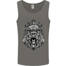 Ape Mandala Art Mens Vest Tank Top Charcoal