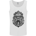 Ape Mandala Art Mens Vest Tank Top White