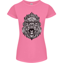 Ape Mandala Art Womens Petite Cut T-Shirt Azalea
