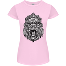 Ape Mandala Art Womens Petite Cut T-Shirt Light Pink