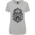 Ape Mandala Art Womens Wider Cut T-Shirt Sports Grey