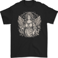 Aphrodite Greek Mythology Goddess Venus Mens Gildan Cotton T-Shirt Black