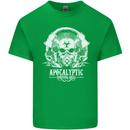 Apocalyptic Survival Skill Skull Gaming Kids T-Shirt Childrens Irish Green