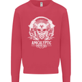 Apocalyptic Survival Skill Skull Gaming Mens Sweatshirt Jumper Heliconia
